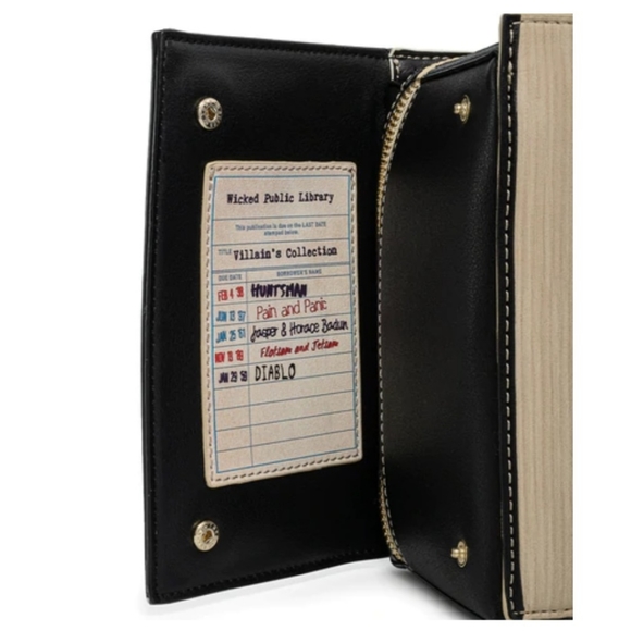 Disney Villains Books Crossbody Bag Stitch Shoppe by Loungefly - Picture 7 of 16